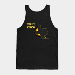 Total Solar Eclipse Texas State 2024 Tank Top